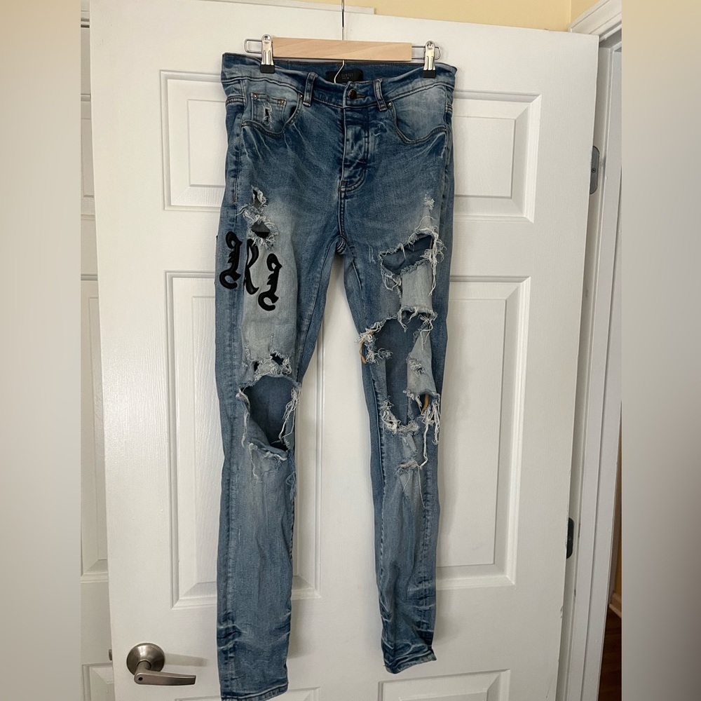 Amiri distressed jeans